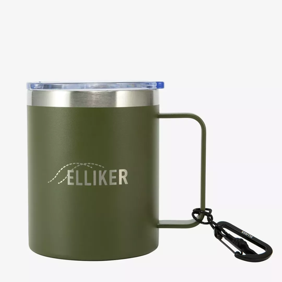 Elliker Logo Lasered 12oz Cup